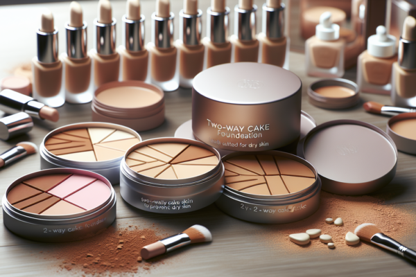 alt_text: Lima bedak two way cake terbaik untuk kulit kering, mencegah hasil makeup cakey.