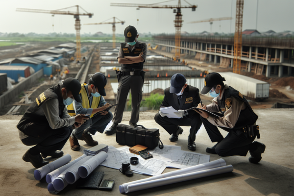 alt_text: "KPK memeriksa detail proyek di Bekasi demi transparansi dan penegakan hukum."