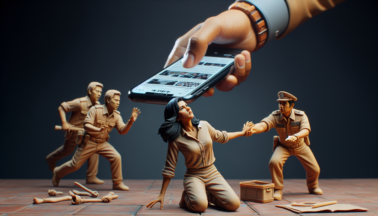 alt_text: Ponsel wartawan disita, ancaman bagi kebebasan pers dan jurnalisme independen.