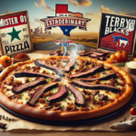 alt_text: Kolaborasi Mister O1 dan Terry Black's BBQ: Inovasi kuliner dari pizza dan barbeque.