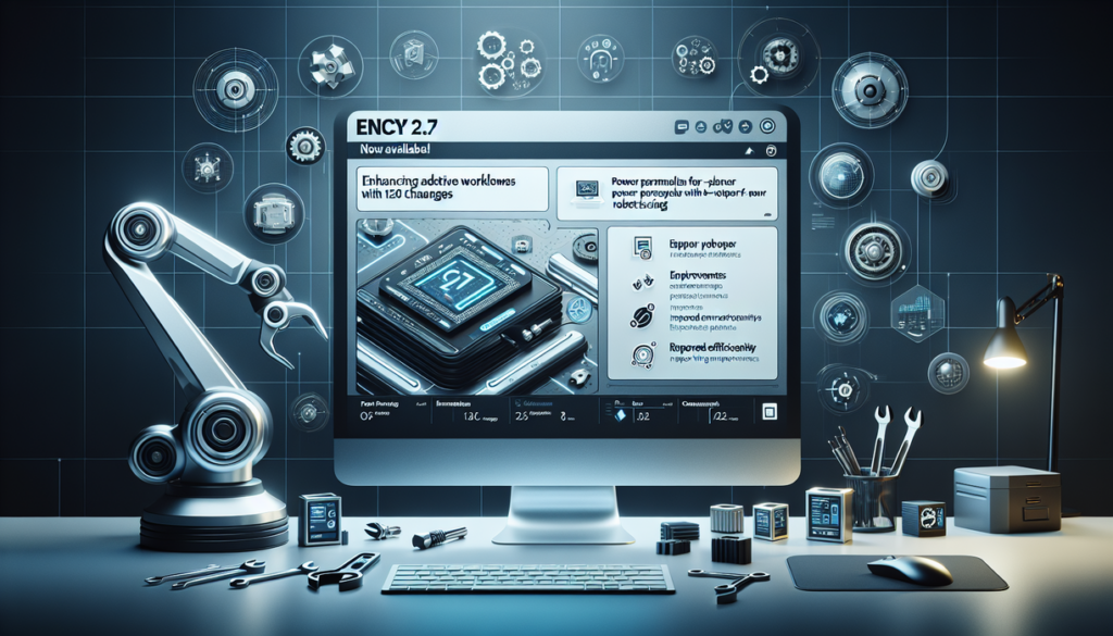 alt_text: Mesin CAD Ency inovatif, meningkatkan desain untuk era baru teknologi robotika.