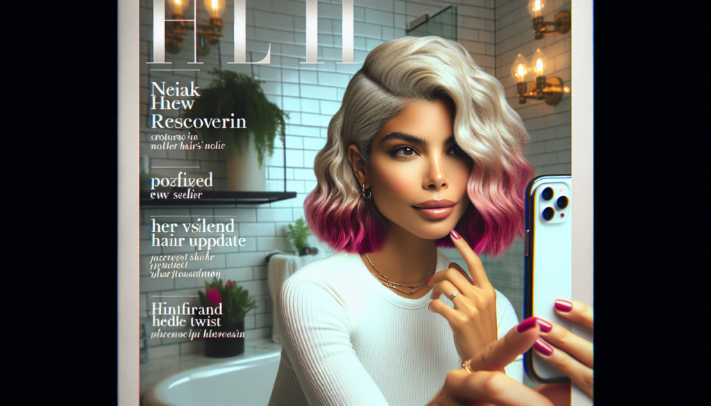 alt_text: Camila Cabello asyik berkreasi dengan selfie artistik yang menceritakan kisah uniknya.