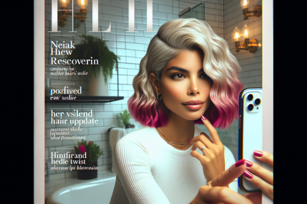 alt_text: Camila Cabello asyik berkreasi dengan selfie artistik yang menceritakan kisah uniknya.