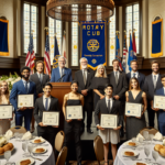 alt_text: Poster Rotary Murrieta mempromosikan nilai luhur dalam perjalanan profesional.