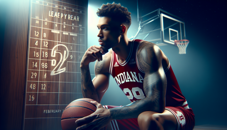 alt_text: Tyrese Haliburton merayakan ulang tahun kabisat dengan gaya unik dan berkesan.