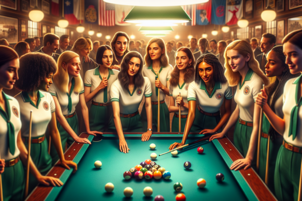 alt_text: Dalton Women siap beraksi di Kejuaraan Vegas, memancarkan semangat dan percaya diri.