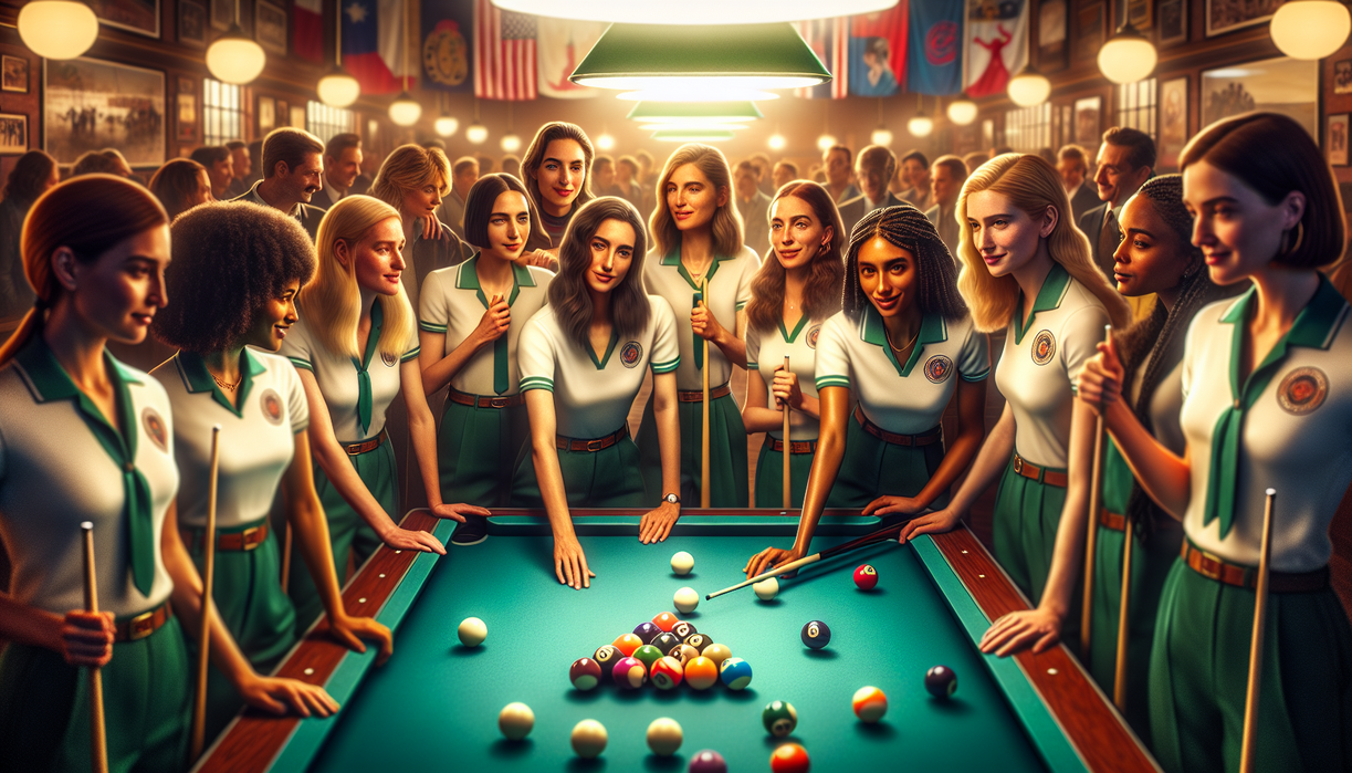 alt_text: Dalton Women siap beraksi di Kejuaraan Vegas, memancarkan semangat dan percaya diri.