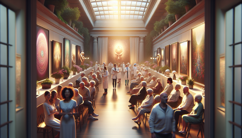 **alt_text:** Festival Harapan: Perayaan seni dan budaya di era belanja online, penuh warna dan teknologi.