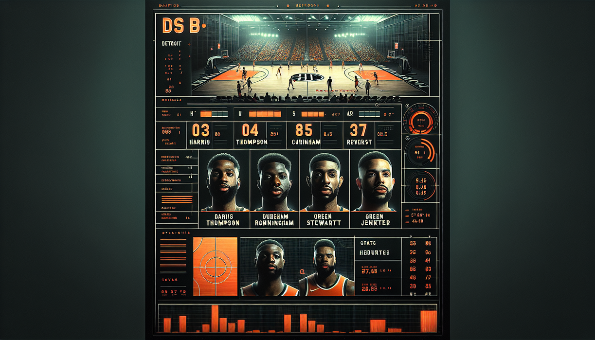 alt_text: Orlando Magic menang tipis 94-88 atas Detroit Pistons dalam pertandingan basket.