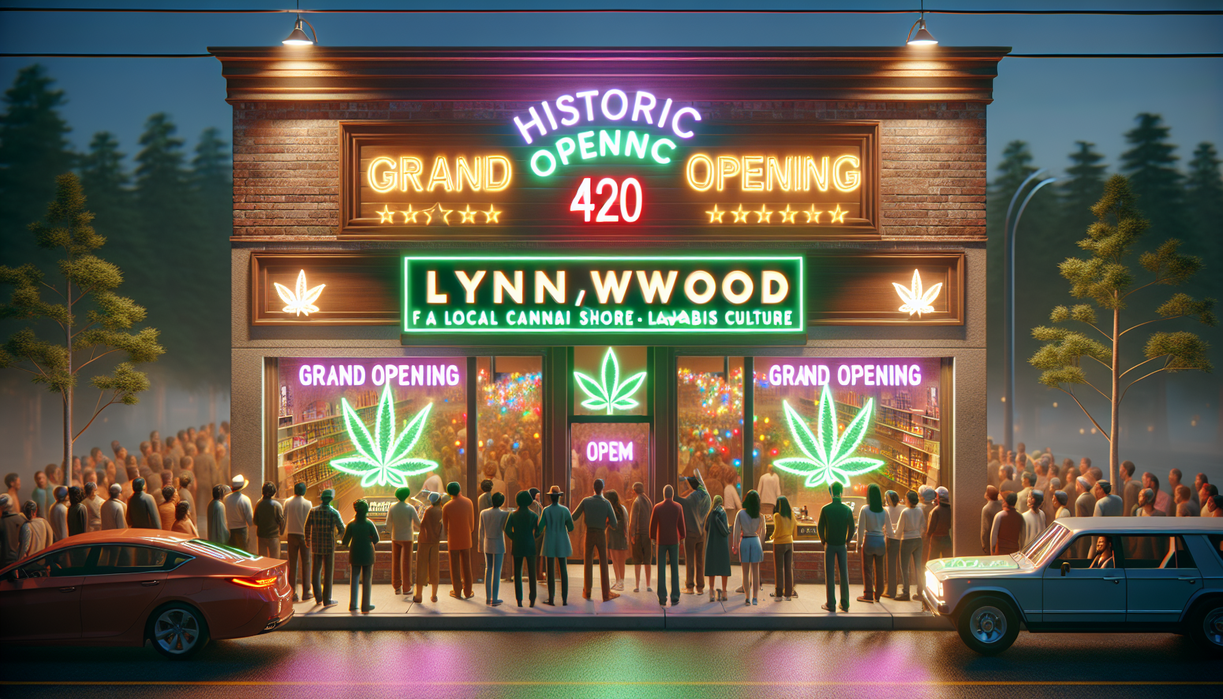 alt_text: "Starbuds Lynnwood: Pusat terbaru untuk produk dan konten ganja lokal."